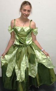 Kids Costumes to Hire - Green TEEN Princess - Top & Skirt 